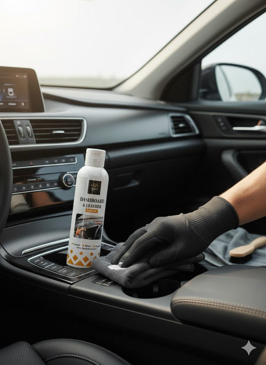 AutoPure Dashboard Polish – Long-Lasting Shine & Interior Protection (200 ml)