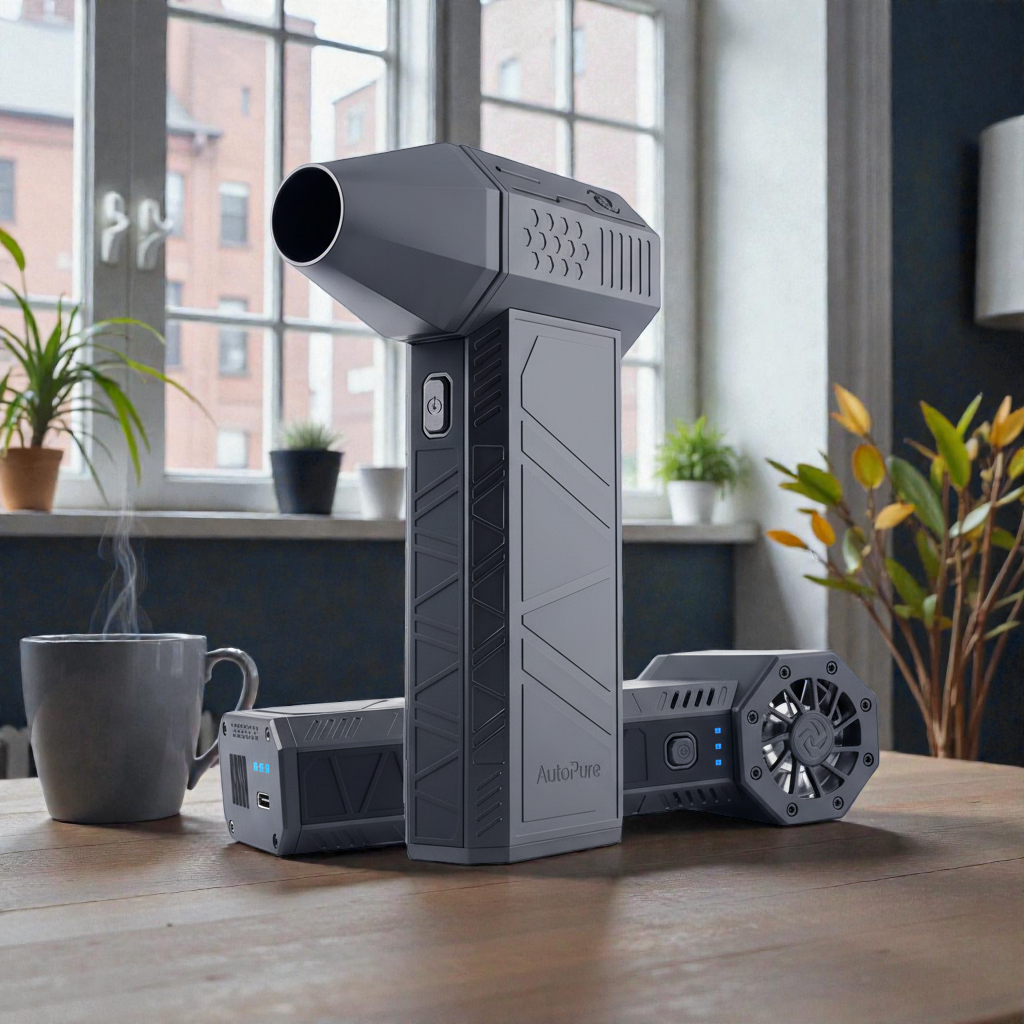 AutoPure High-Power Car Drying Blower – No Towels Needed